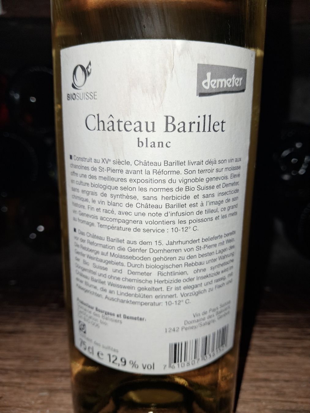 Vino: Chateau barillet blanc 2017 – Nuovo e nell'imballaggio originale da Le locle venduto da juliensaran 5