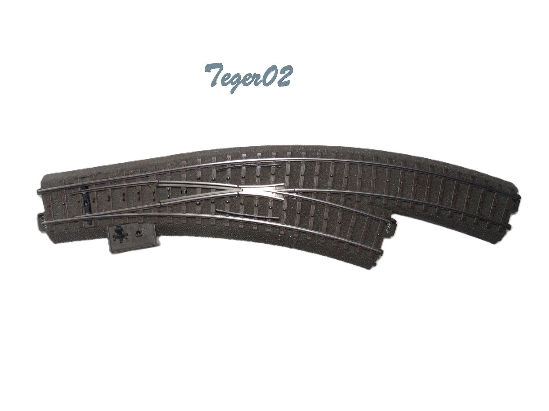 Märklin Modellini di ferrovie: Märklin H0 24672  Bogenweiche – Nuovo (secondo la descrizione) da Hochdorf venduto da Teger02