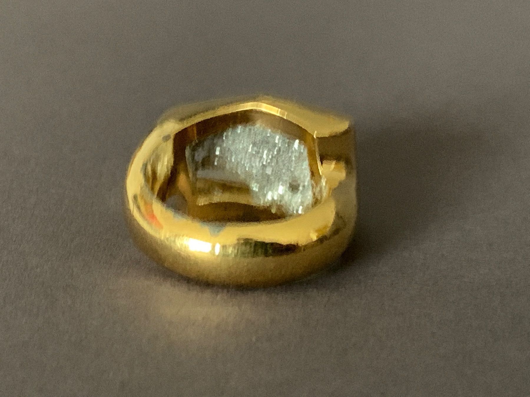 Bagues: Vergoldeter ring 6 kant (rg 56) – D'occasion à Dittingen par Bijoubelle 5