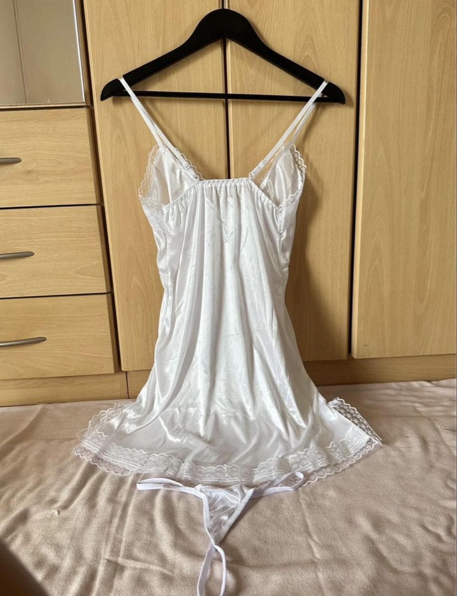 Negligees & Pigiami: Sexy Pyjama White – Nuovo (secondo la descrizione) da Luzern venduto da claiudiu 2