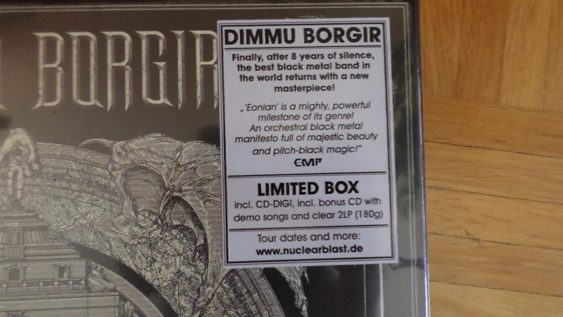 Schallplatten: Dimmu Borgir – Neu und originalverpackt aus Liestal von Disc-Point 2