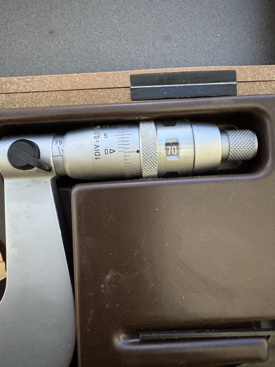 Tesa Messen: Micromètre TESA 75-100 mm avec coffret de rangement – Gebraucht aus Aarberg von SNMachines 2