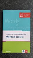 Words in context von Louise Carleton-Gertsch