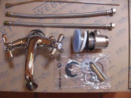 Robinet de lavabo WEBERT, NEUF, jamais utilisé!