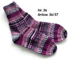 Socken handgestrickt   Gr.36/37   Nr.36