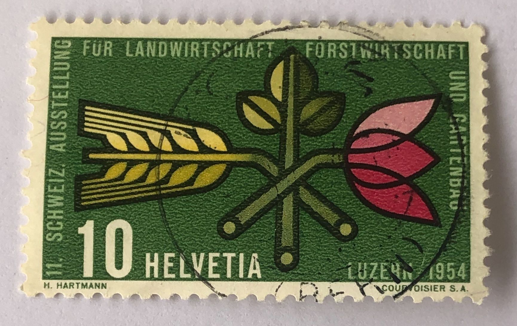 Tutti i francobolli: Nr.316 mit Vollstempel – Usato da Aarau venduto da Billa007