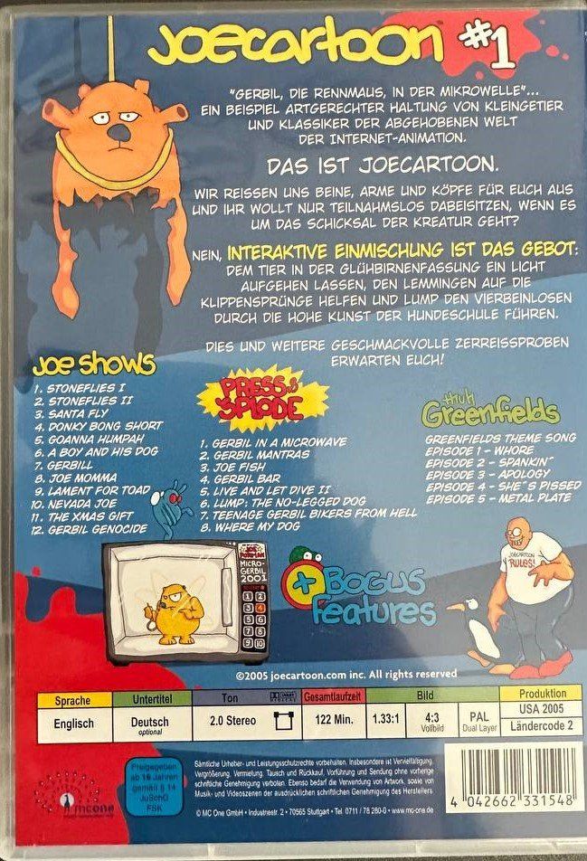Alle DVDs: Joe Cartoon - DVD 1 – Gebraucht aus Beringen von Mantafisch1 1