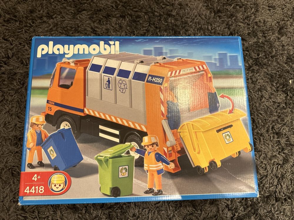 Playmobil 4418 Kehrichtwagen - OVP (Neu und originalverpackt) in ...
