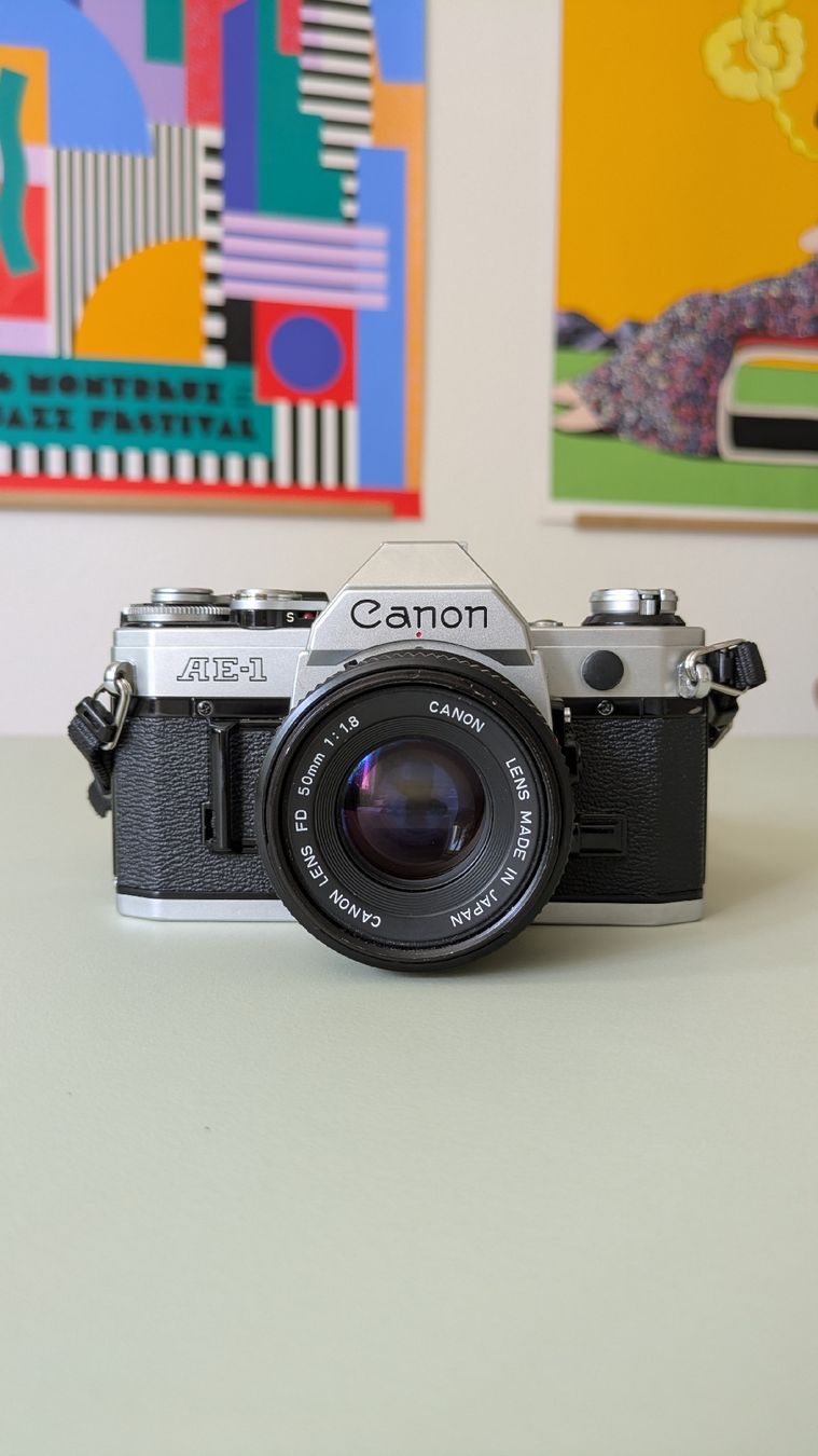 Canon Fotocamera: Canon AE-1 mit 2 Objektiven – Usato da Zürich venduto da man_pkw6 5
