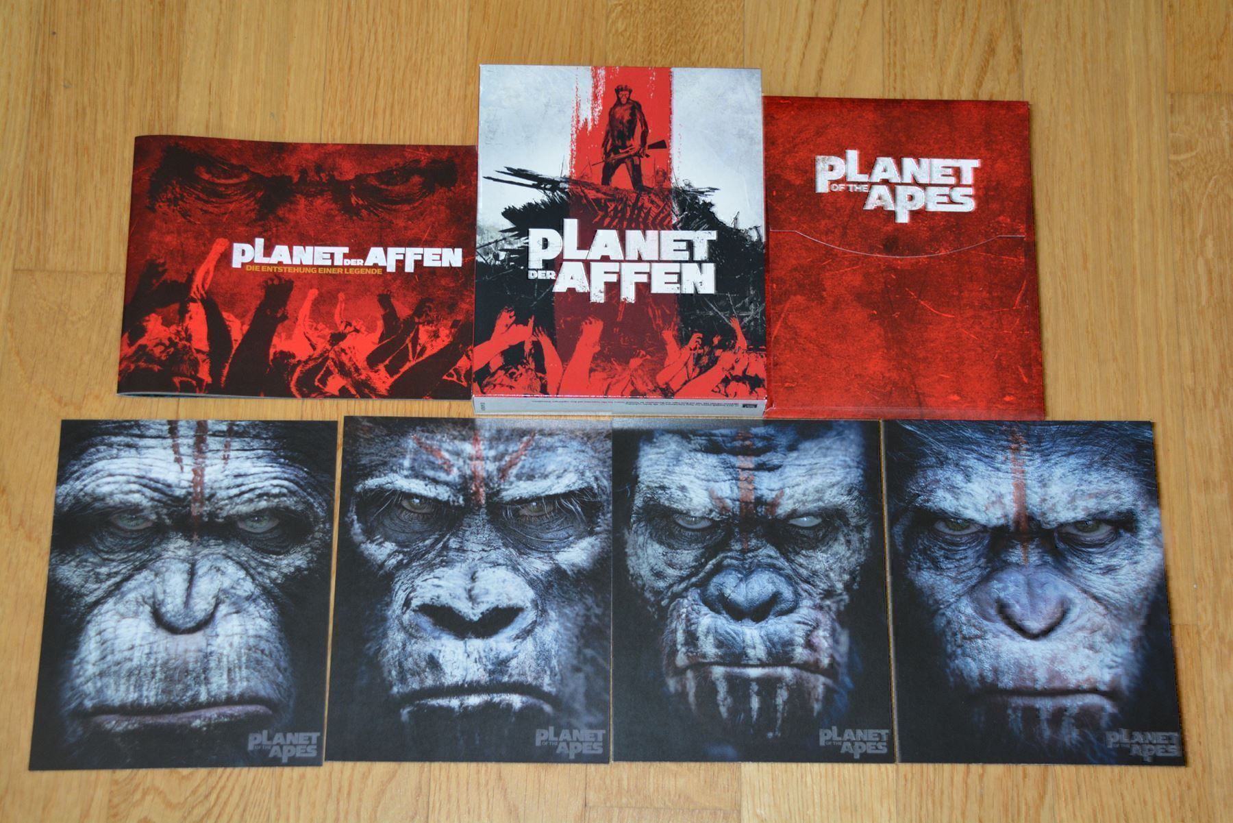 Tutti i DVDs: Rar: Blu Ray - Planet der Affen Caesars! – Nuovo (secondo la descrizione) da Biel/Bienne venduto da Secondhand_Shop 7