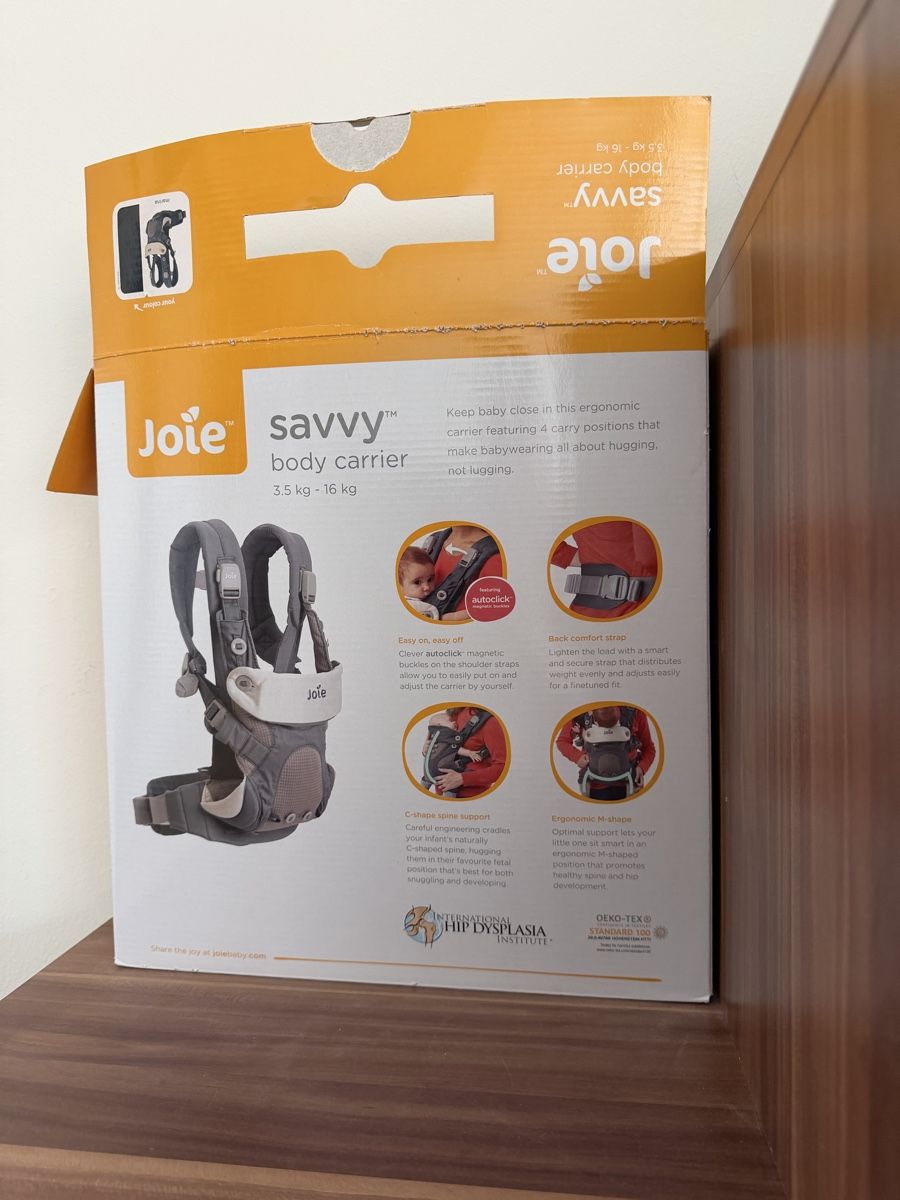 Joie Porte-bébés ventraux & dorsaux: Babytrage – D'occasion à Vordemwald par mic_262p 1