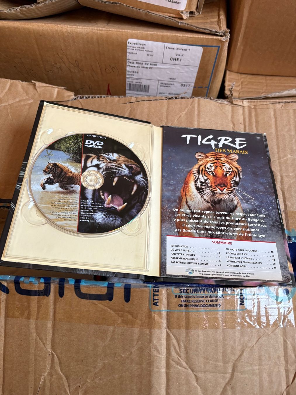 Tutti i DVDs: Dvd le tigre des marais – Usato da Grône venduto da natatou