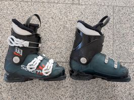 Skischuhe Salomon T3 (Gr. 35-36 [Gr.22-22.5]), gebraucht