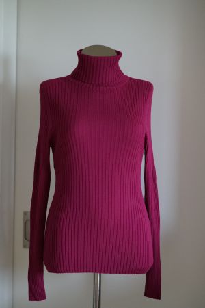 MALIPARMI Rollkragen-Pullover, Gr.L (wie Max Mara)