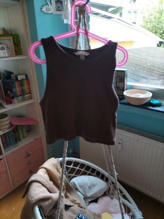 Süsses Top braun Grösse M H&M
