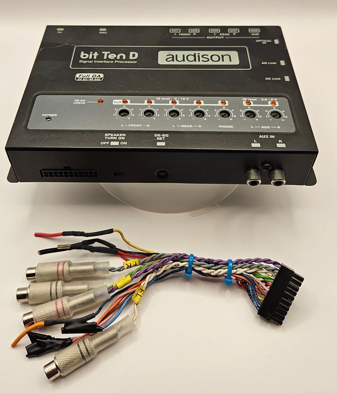 Equalizzatori: Audison Bit Ten D DSP ( Optical Version ) – Usato da Riazzino venduto da TicinoCarAudio