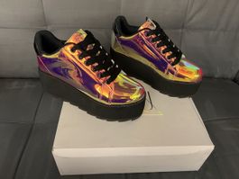 YRU Lala Plateau Sneaker Pink Atlantis Gr. 39 (US 8)