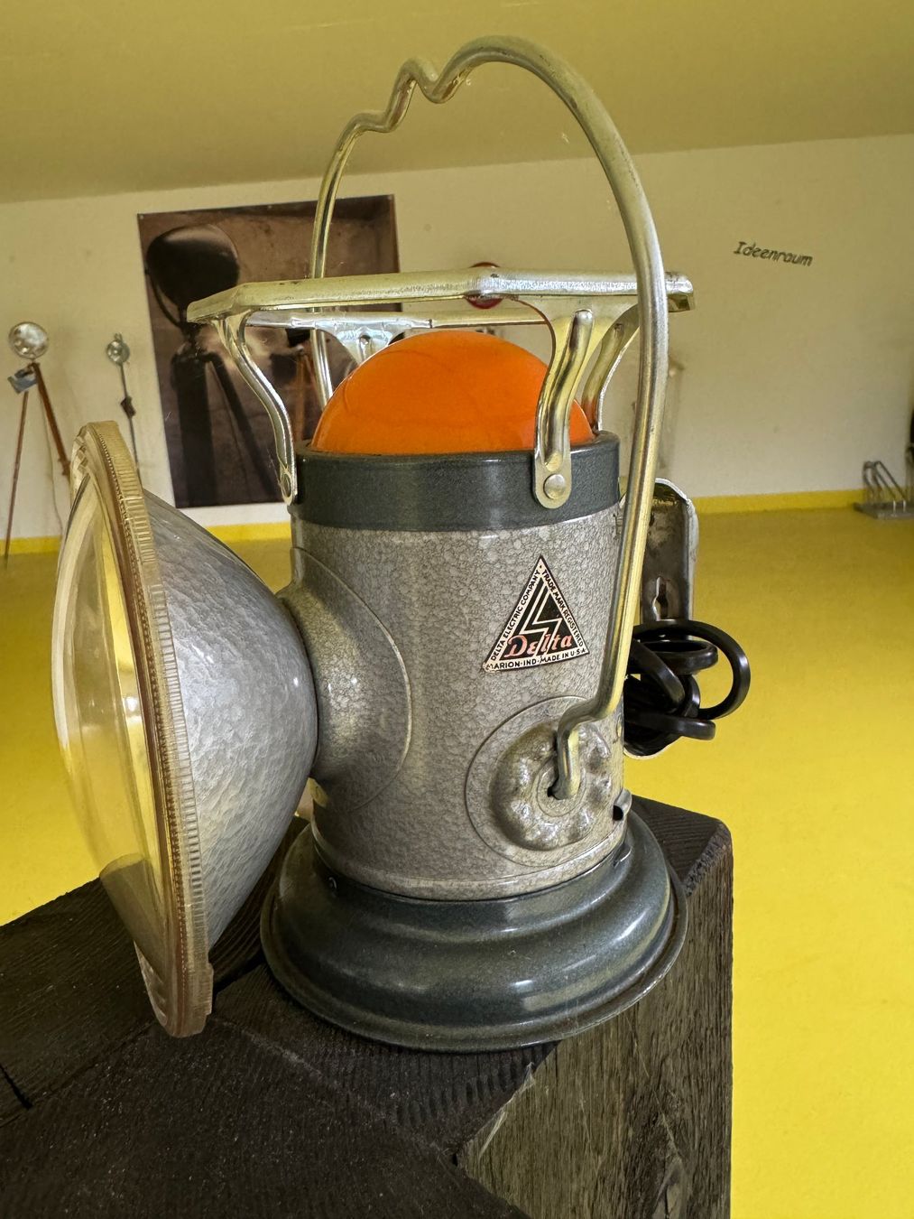 Lampade: Oldtimer Lampe Delta USA restauriert – Usato da Walzenhausen venduto da energieberaten