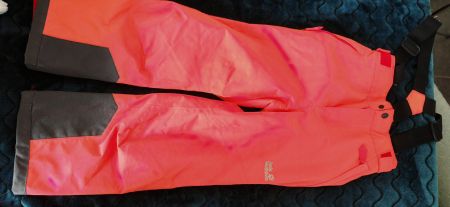 Jack Wolfskin Skihose, Neon Pink, Grösse 128, Top Zustand