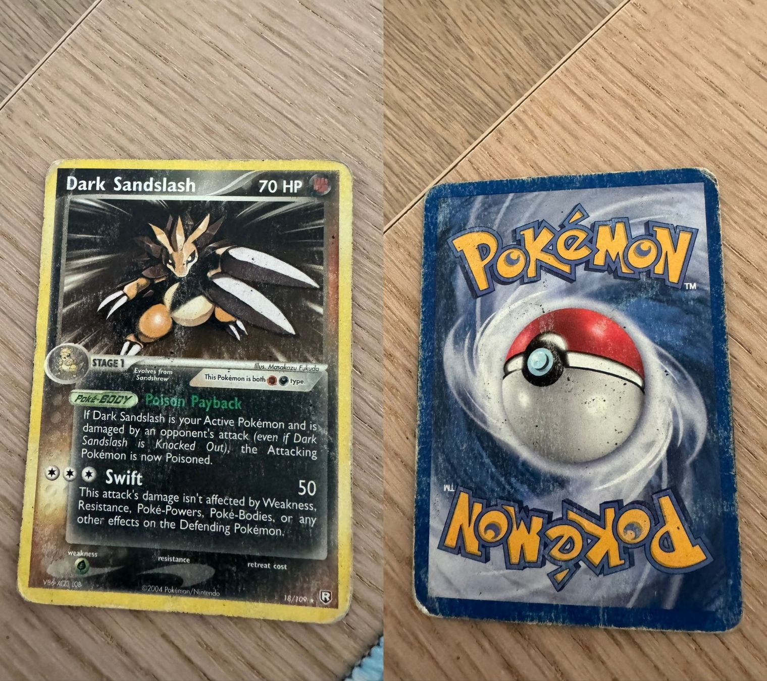 Pokémon Sammelbilder & Trading cards: Dark Sandslash 18/109 – Gebraucht aus Chavannes-Renens von skywalker1942