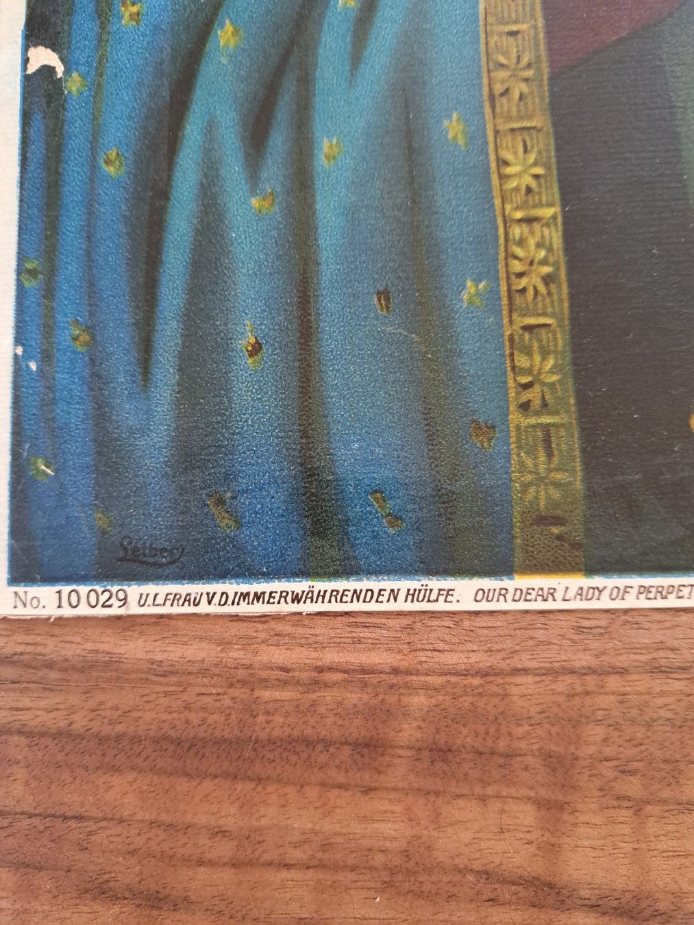 Foto & Immagini: Religiöses Bild Mutter Gottes Kind antik Druck – Usato da Schöftland venduto da bea_k5lj 3