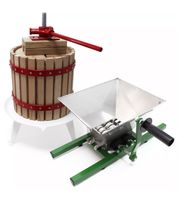 24 ltr Obstpresse Beerenpresse + Obstmühle 7 Ltr Beerenmühle