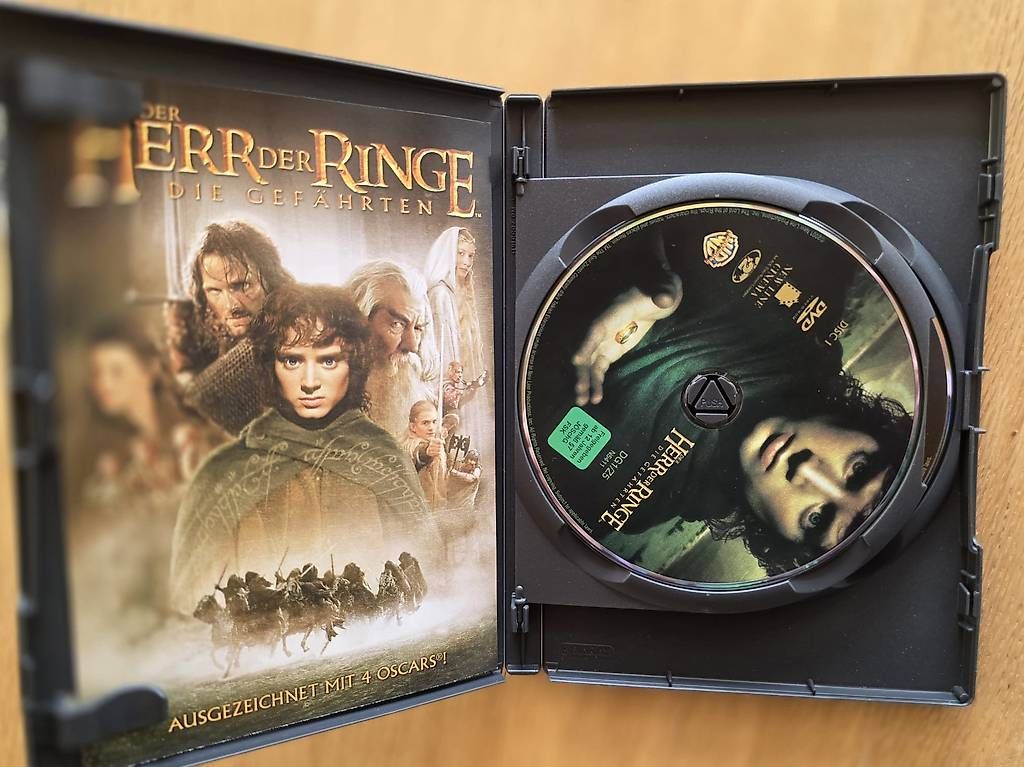 Tutti i DVDs: Herr der Ringe die Gefährten – Usato da Heimberg venduto da Cpidu 3