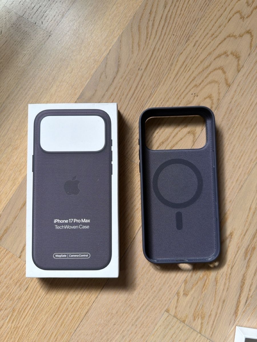 Apple Covers & Schutzfolien: Custodia TechWoven per iPhone 17 Pro Max viola nuovo – Neu (gemäss Beschreibung) aus Zürich von fra89zh 1