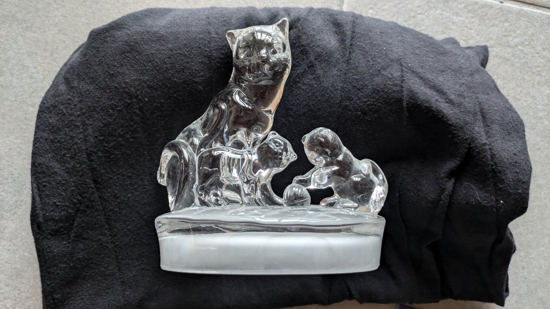 Statuette: Figurine en cristal – Nuovo e nell'imballaggio originale da Estévenens venduto da Rockingirl 2