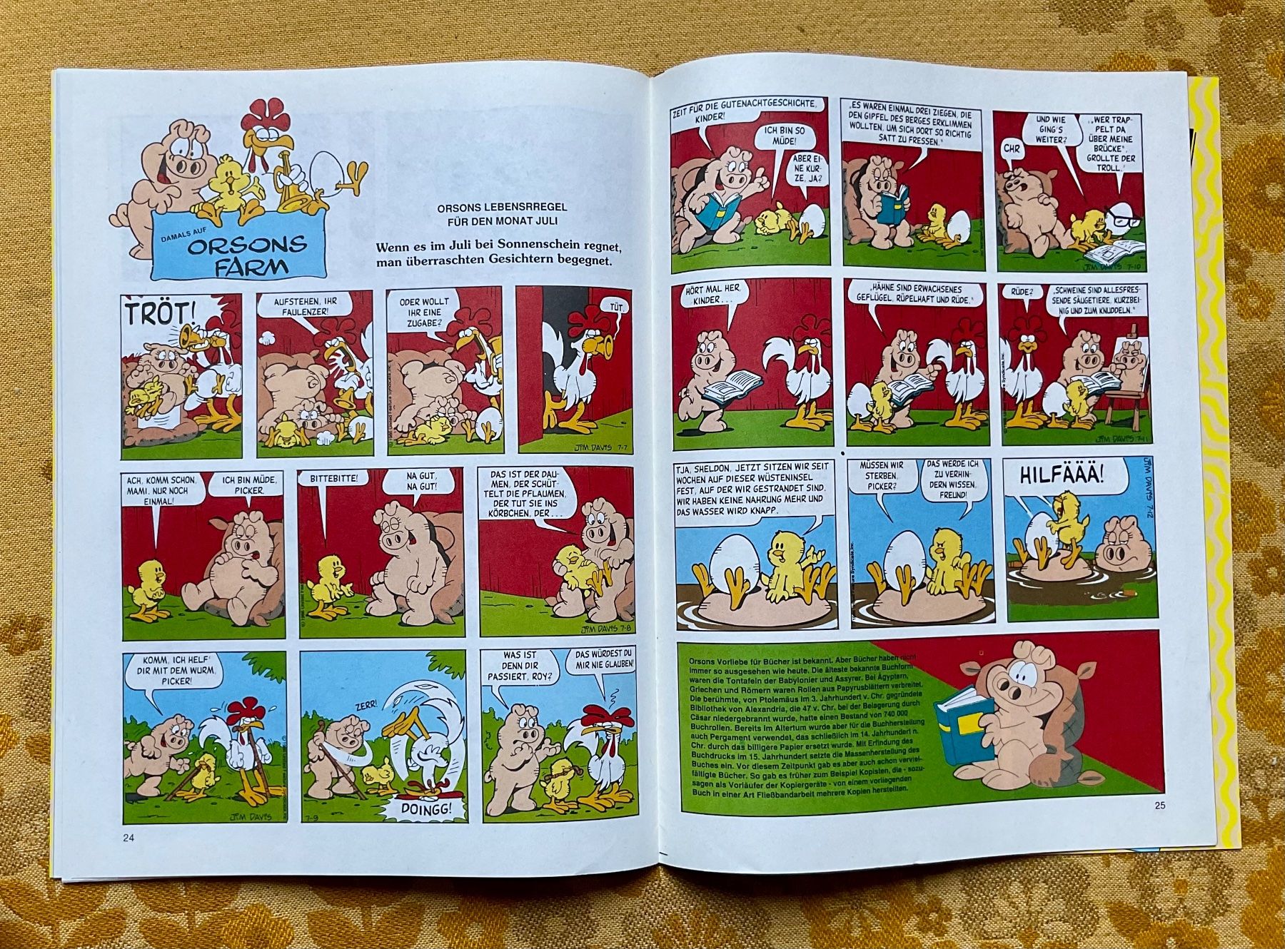 Fumetti: Garfield Heft Nr 7 von 1992 – Usato da Endingen venduto da nathan05 7