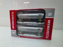 Fleischmann Spur N 848905 Silowagen-Set Vigier Cement