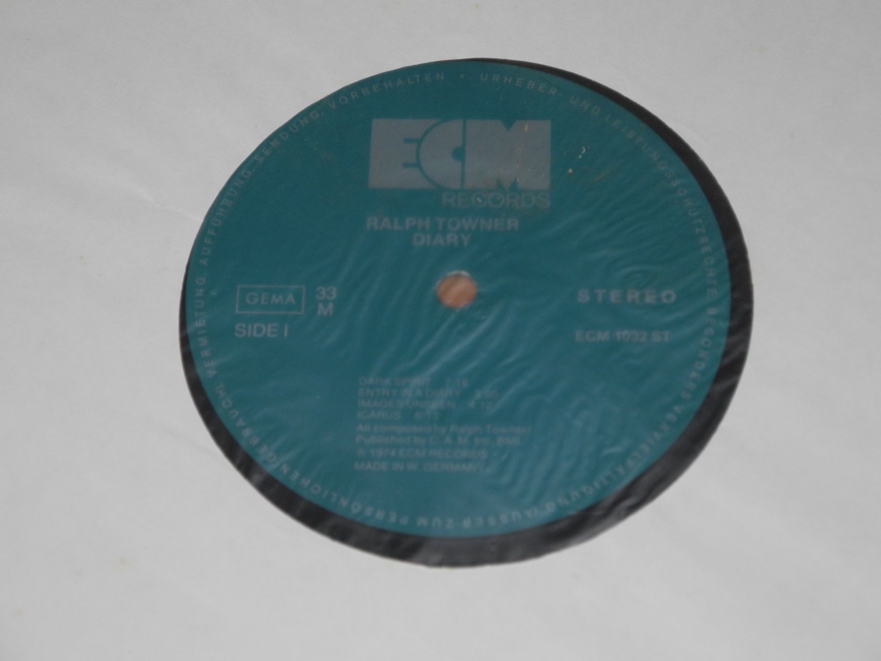Vinyles: RALPH TOWNER: DIARY - ECM – Neuf (Voir description) à Fahrwangen par Swirl2 2