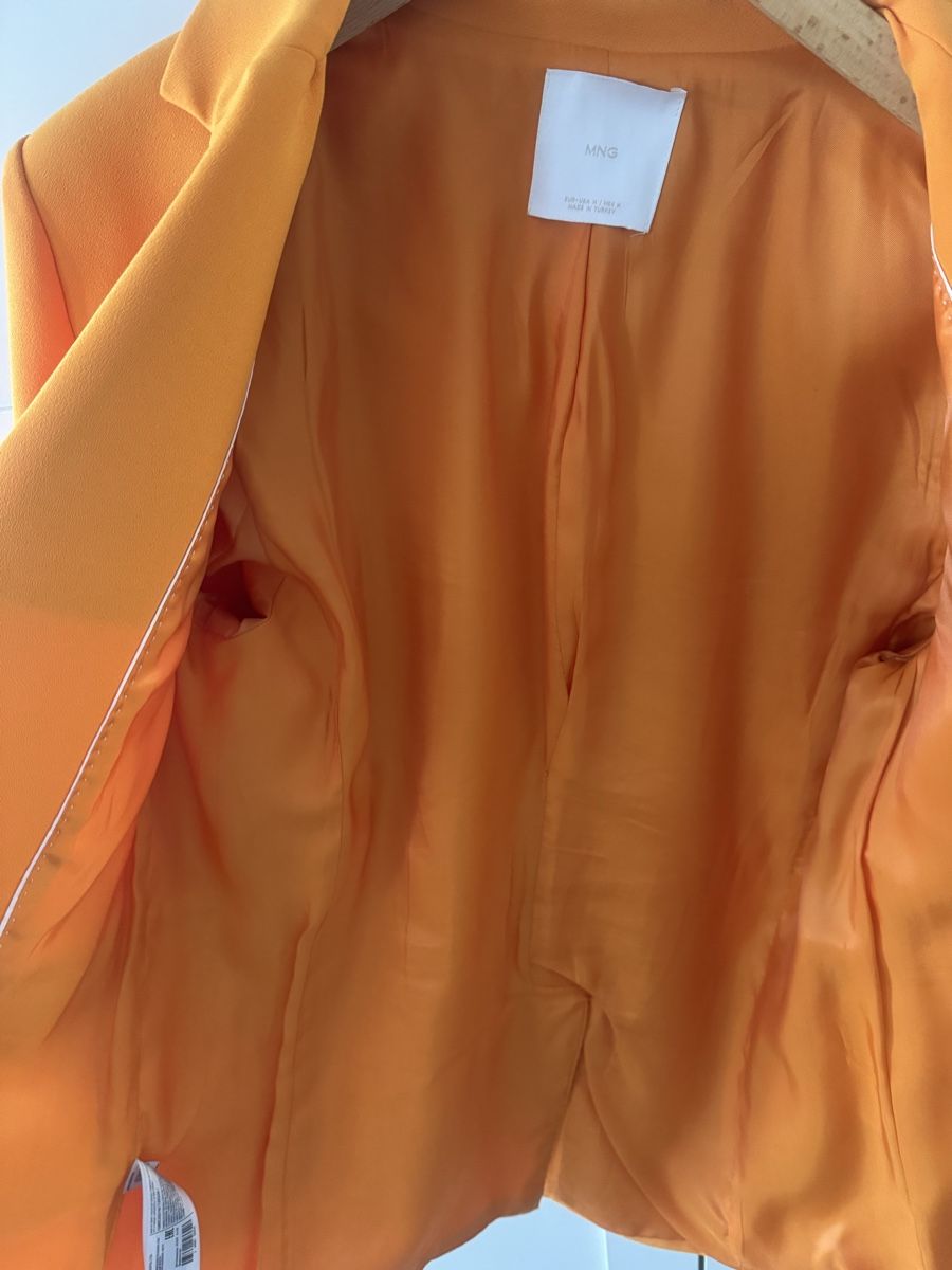 Mango Giacche: Blazer Mango orange, gr. M – Usato da Biel/Bienne venduto da 2Cheesecake 1