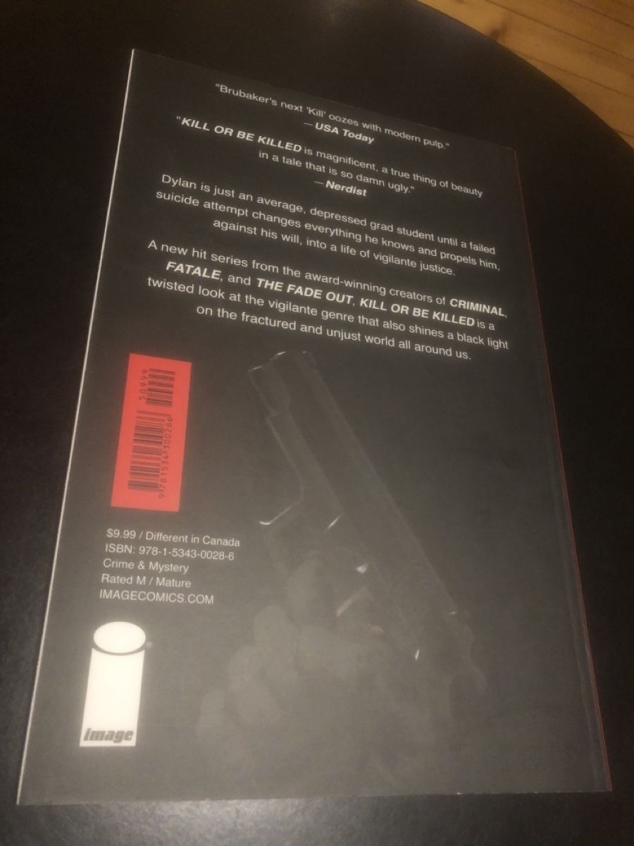 Comics: Kill or be Killed - volume one - Trade Paperback  – Neu (gemäss Beschreibung) aus Lausanne von fransadpop 1