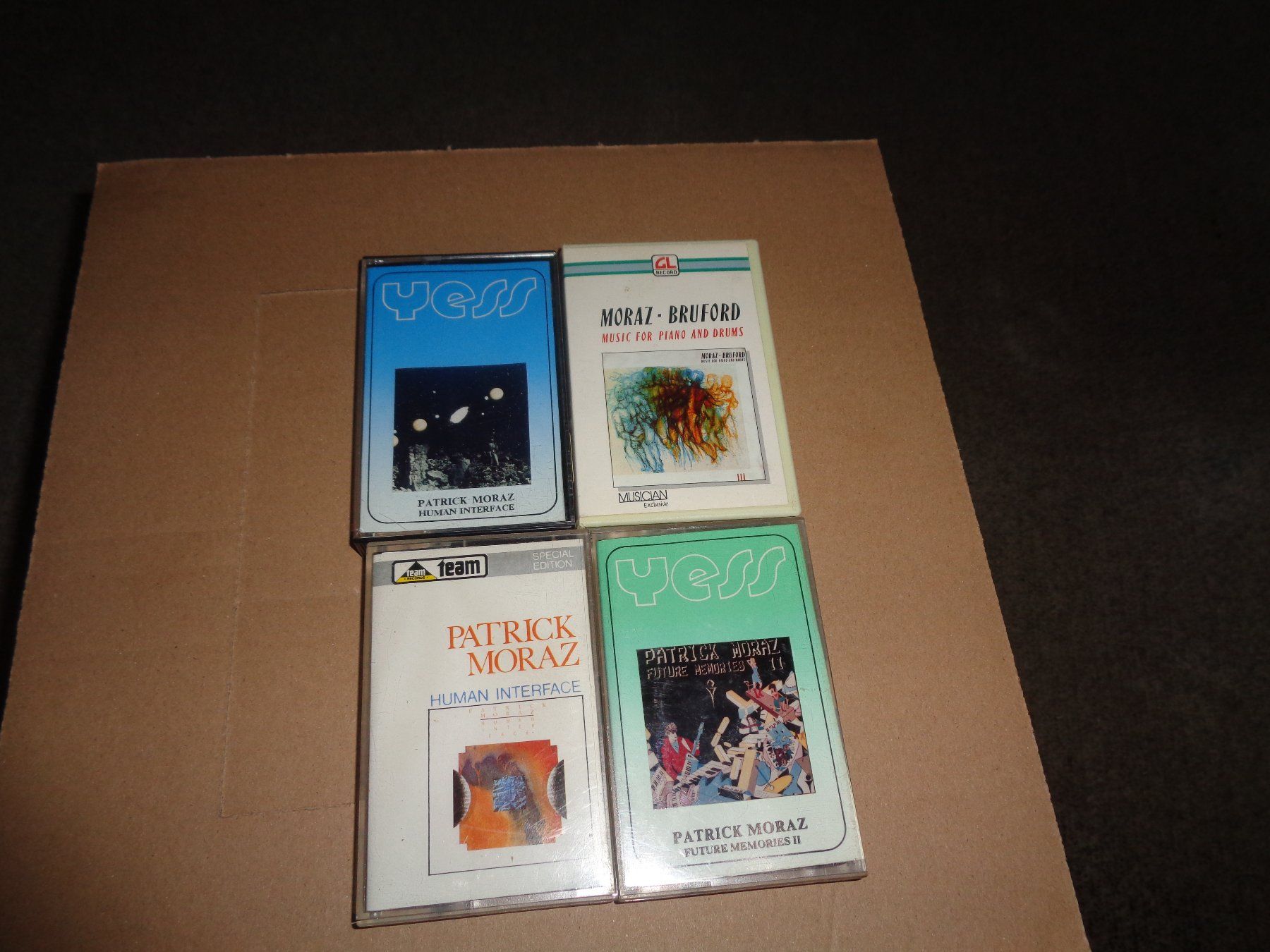Musicassette: Patrick Moraz.CH/Ex Yes/Asia - 4er - MC.Set - Selten! – Usato da trimbach venduto da Stonehenge1955