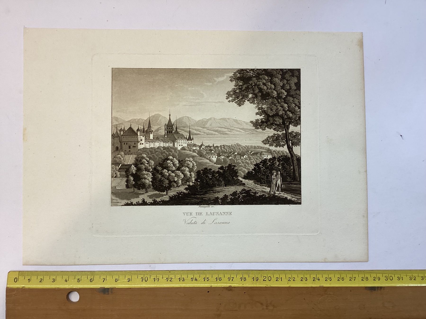 Incisioni: Original Stich, Aquatinta, Lausanne – Usato da Eglisau venduto da mar_5rn2 1