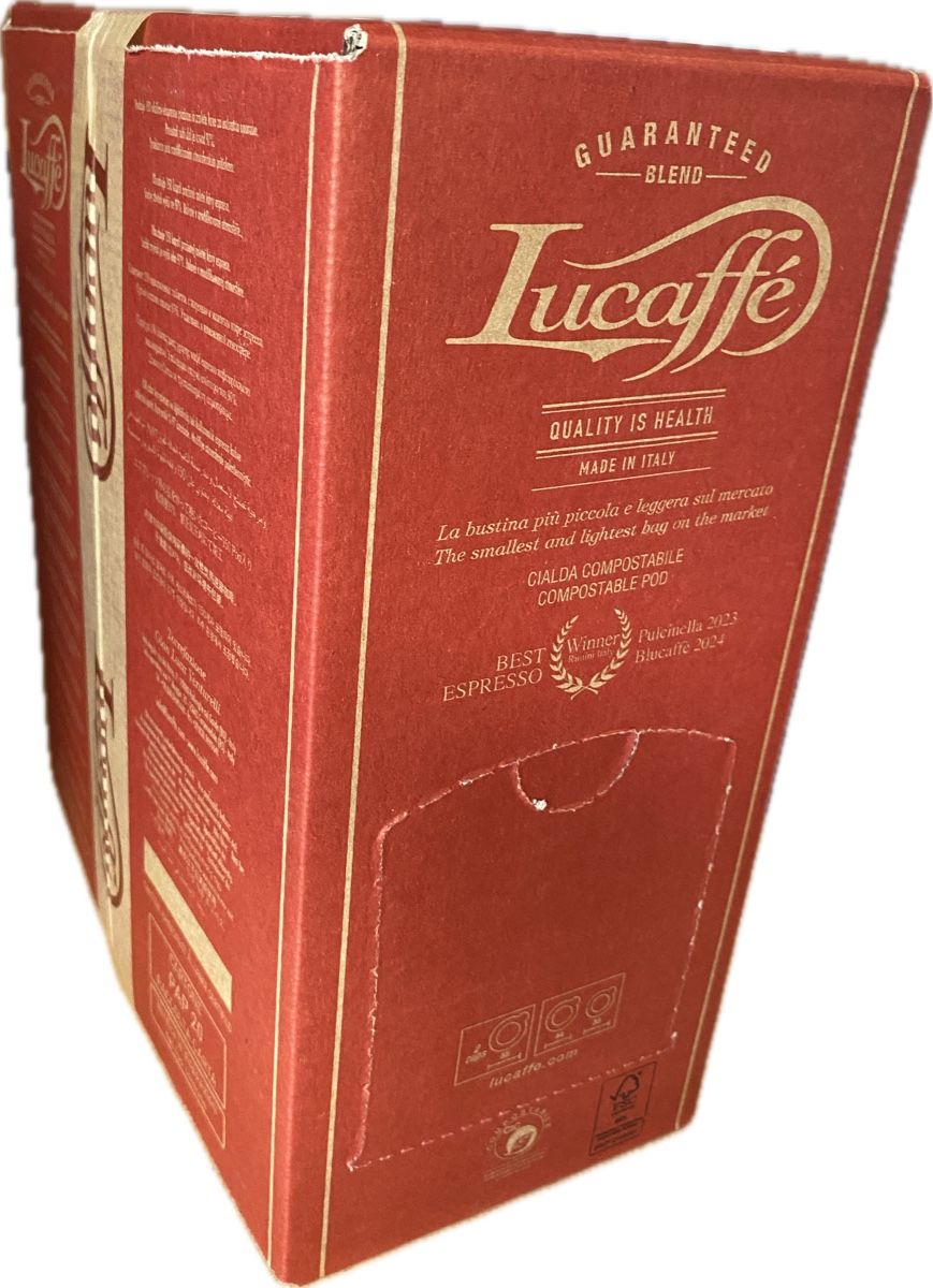 Lebensmittel & Spezialitäten: 2X150 Stück Lucaffé Classico E.S.E. Pads 44 mm – Neu und originalverpackt aus Rothrist von GeppiKaffeemaschinen