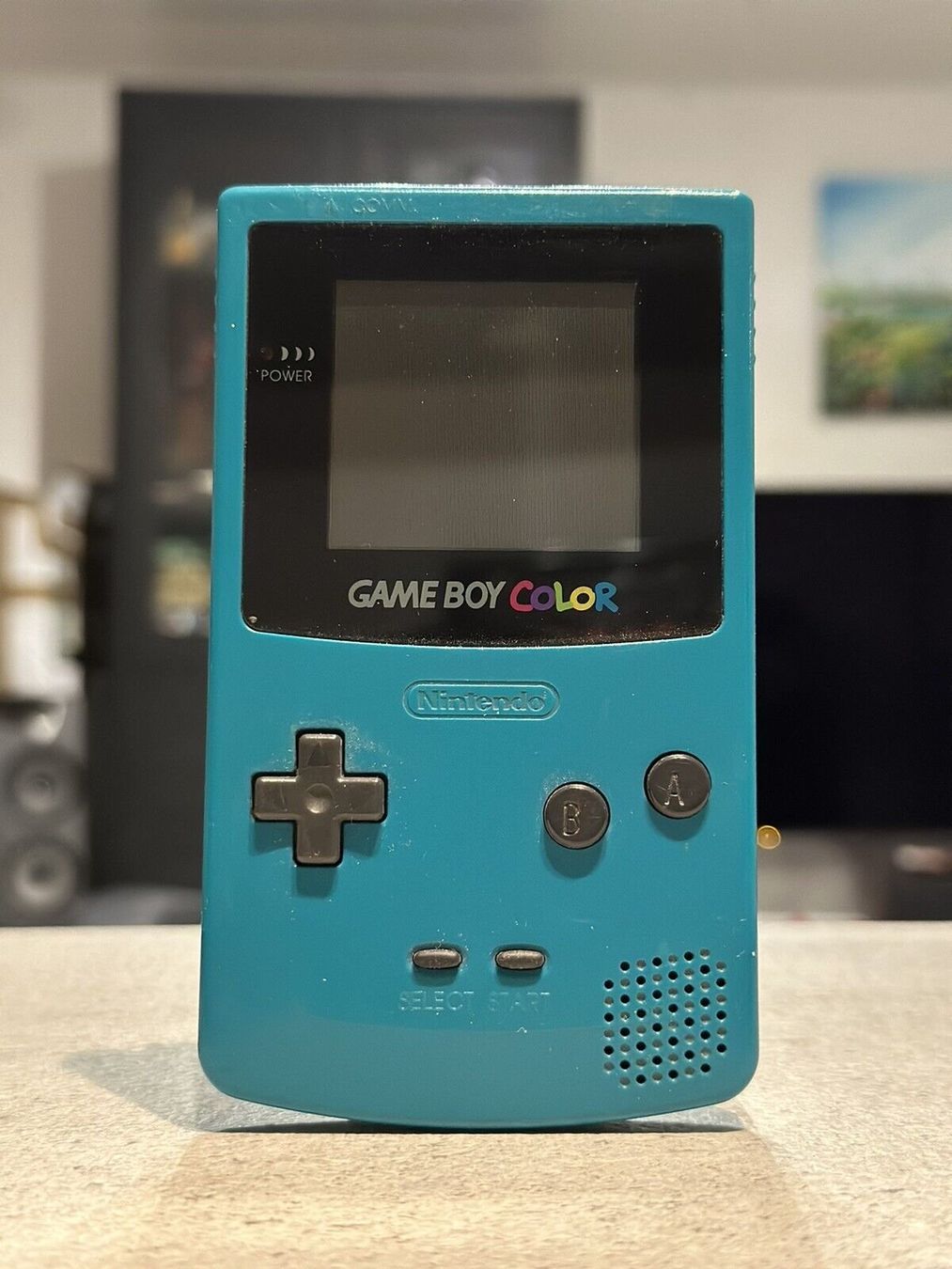 Nintendo Konsolen: Console de jeu Nintendo GameBoy color bleu turquoise – Gebraucht aus Ambilly von  2