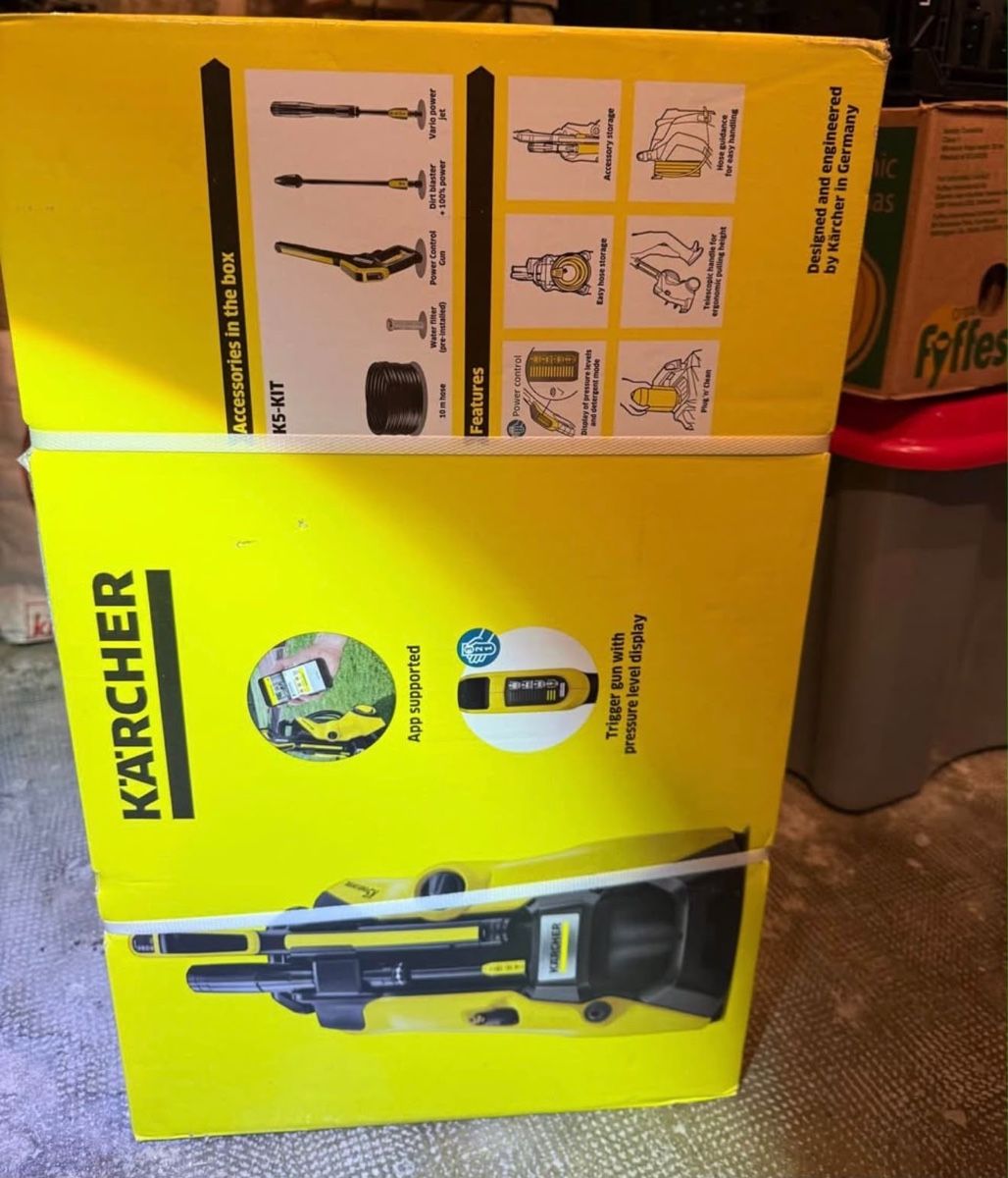 Kärcher Idropulitrici ad alta pressione: KARCHER K5 + Brosse Voiture  – Nuovo e nell'imballaggio originale da La Chaux-de-Fonds venduto da tel_jmh9 1