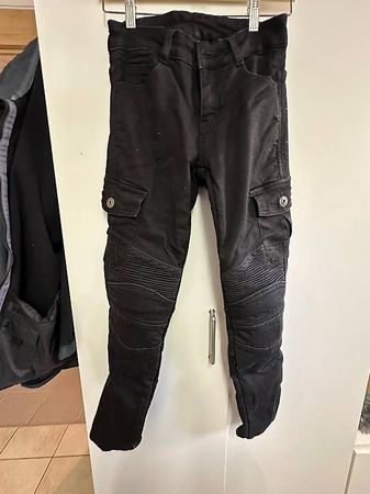 Jeans Motorradhose mit herausnehmbaren Knieschonern