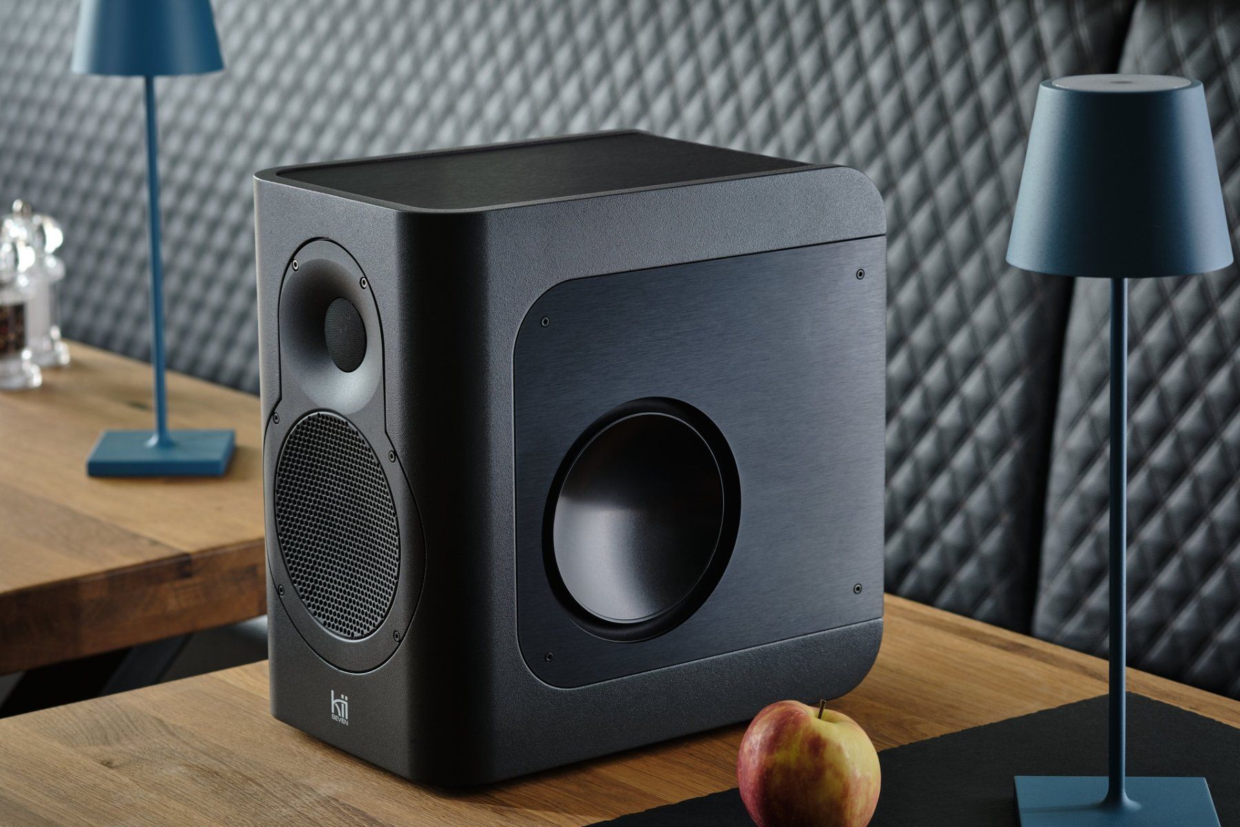 KII Casse acustiche: Kii SEVEN - Fine Touch Dark Grey Stereo Pair – Nuovo e nell'imballaggio originale da Bellmund venduto da nikitanikita 9