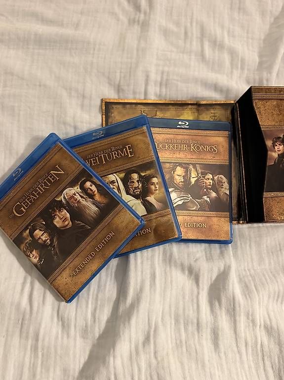 Tutti i DVDs: Herr der Ringe Extended Edition + Hobbit Trilogie  Blu-ray – Usato da Münchwilen AG venduto da Dobby24 1