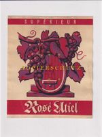 Etikette für Wein - Rosé Utiel Supéreur /bd