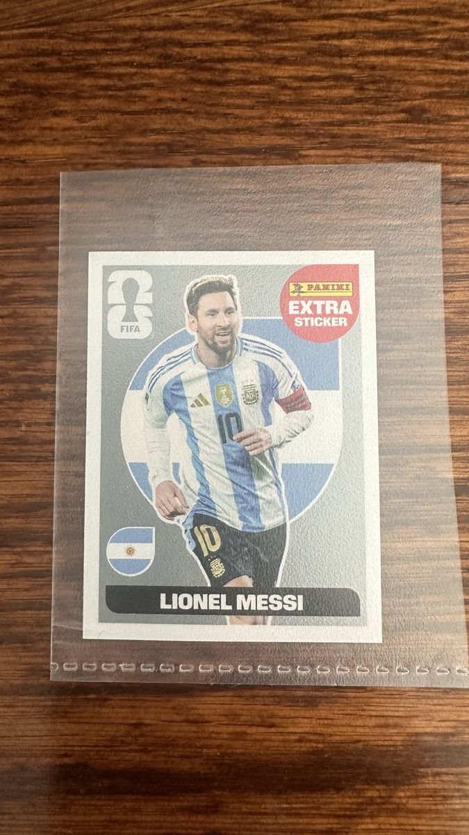 Autocollants: MESSI Silver Extra Sticker Legend – Neuf (Voir description) à Oberrieden par jon_5cl2 1