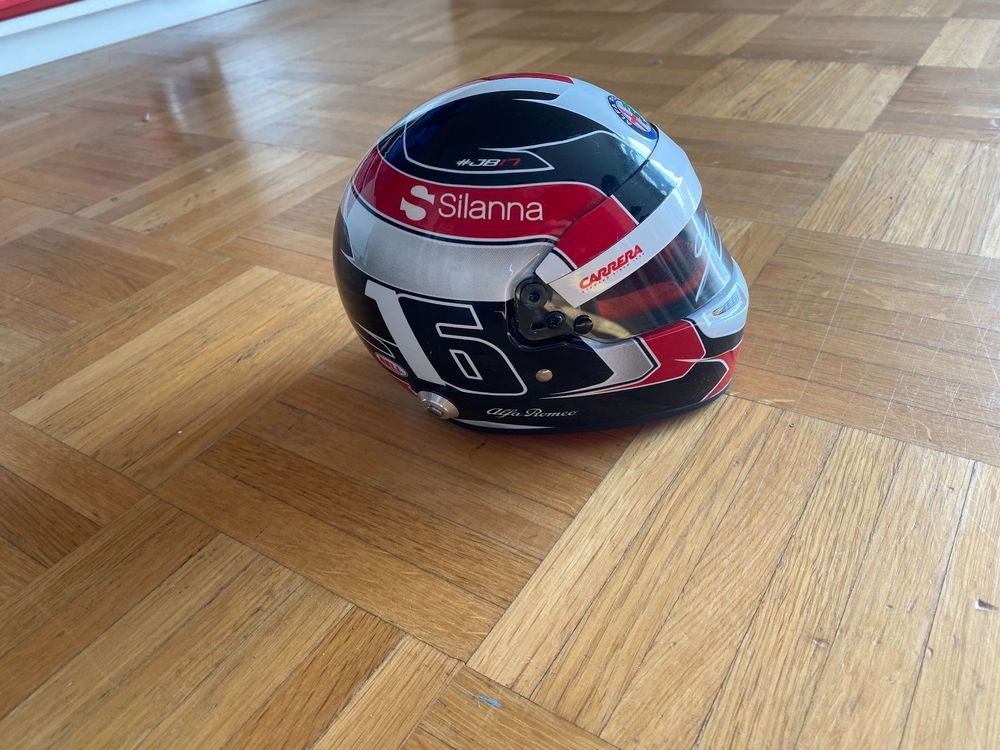 Mini Helmet Leclerc/Unterschrift Kaufen auf Ricardo