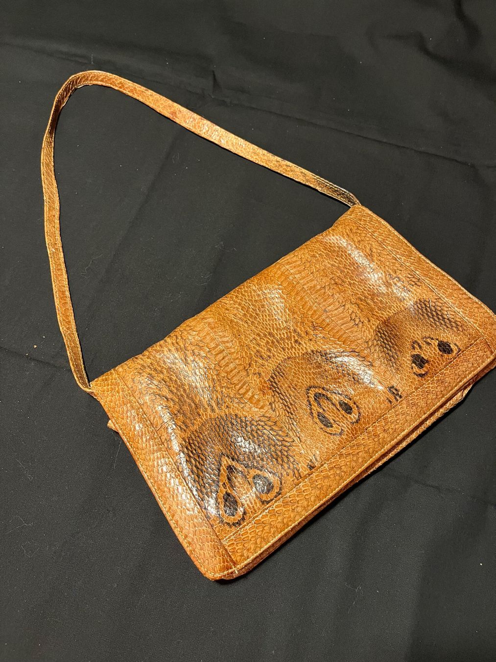 Taschen für Damen: Vintage Echtschlangenleder Handtasche / Clutch – Gebraucht aus Zürich von olivier0310 3
