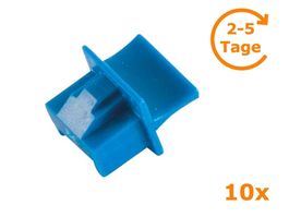 Staubschutz für RJ-45, 10 Stück, blau