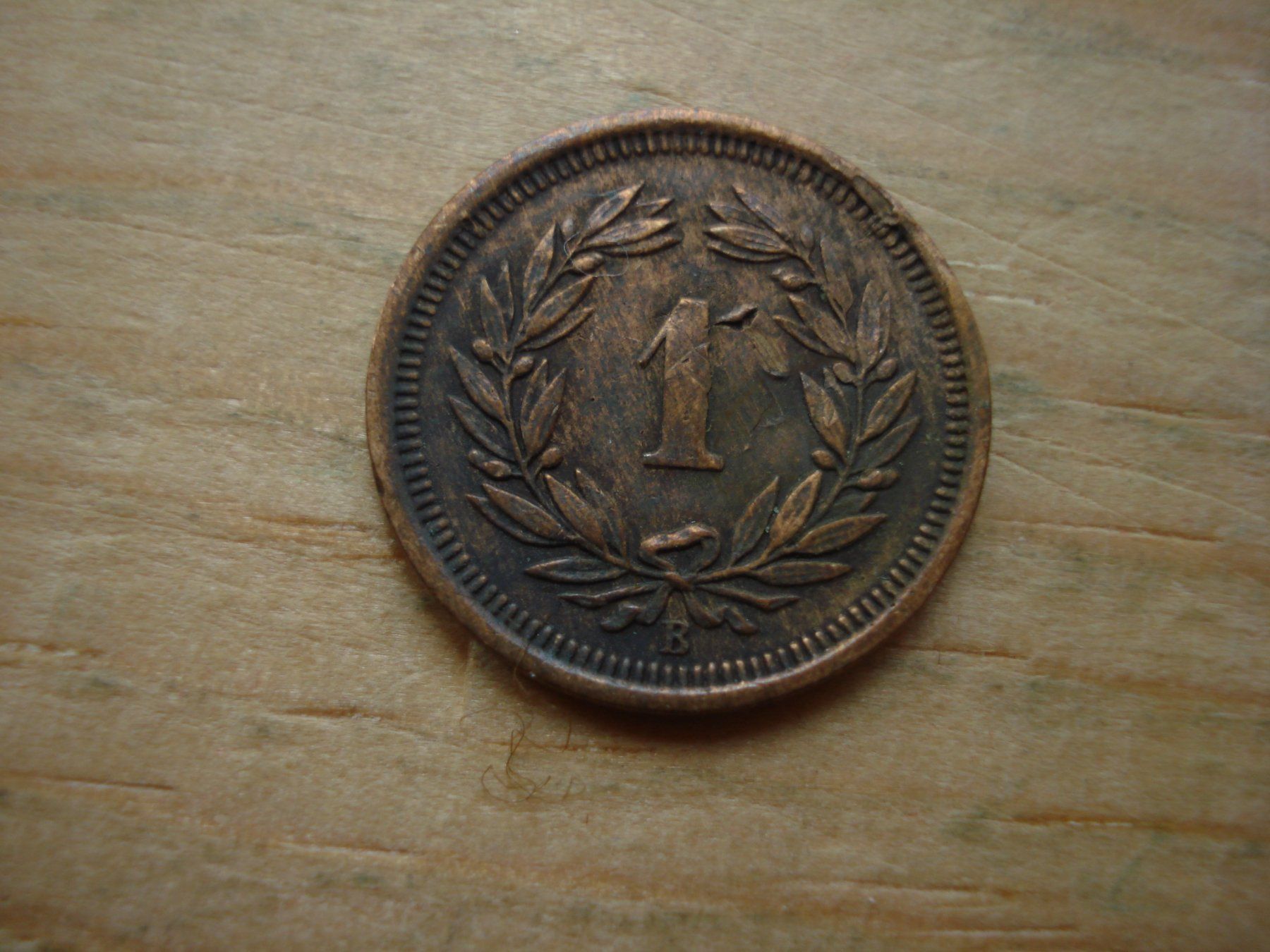 Tutti le monete: (B) 1 Rappen 1882 – Usato da Erlach venduto da Net-Coins 1