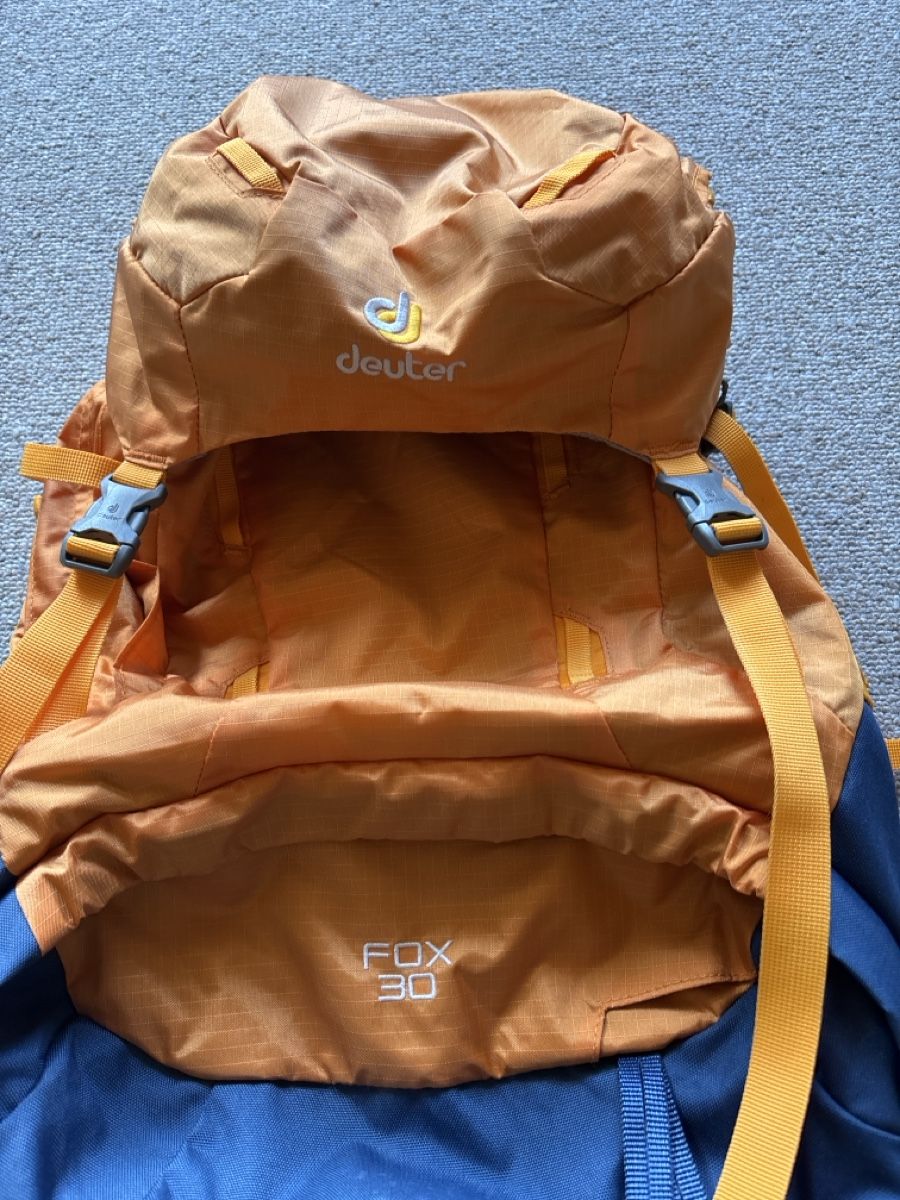 Deuter Borse & Zaini: Deuter Fox 30 Wanderrucksack, Neu, Orange/Blau – Nuovo (secondo la descrizione) da Birr venduto da Brigitte73 3