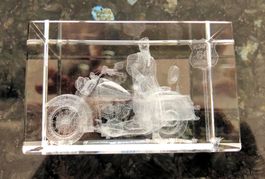 Glasbild "Route 66"
